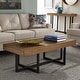 preview thumbnail 7 of 16, iNSPIRE Q Modern Eldersley Wood Finish Coffee Table with Two Drawers