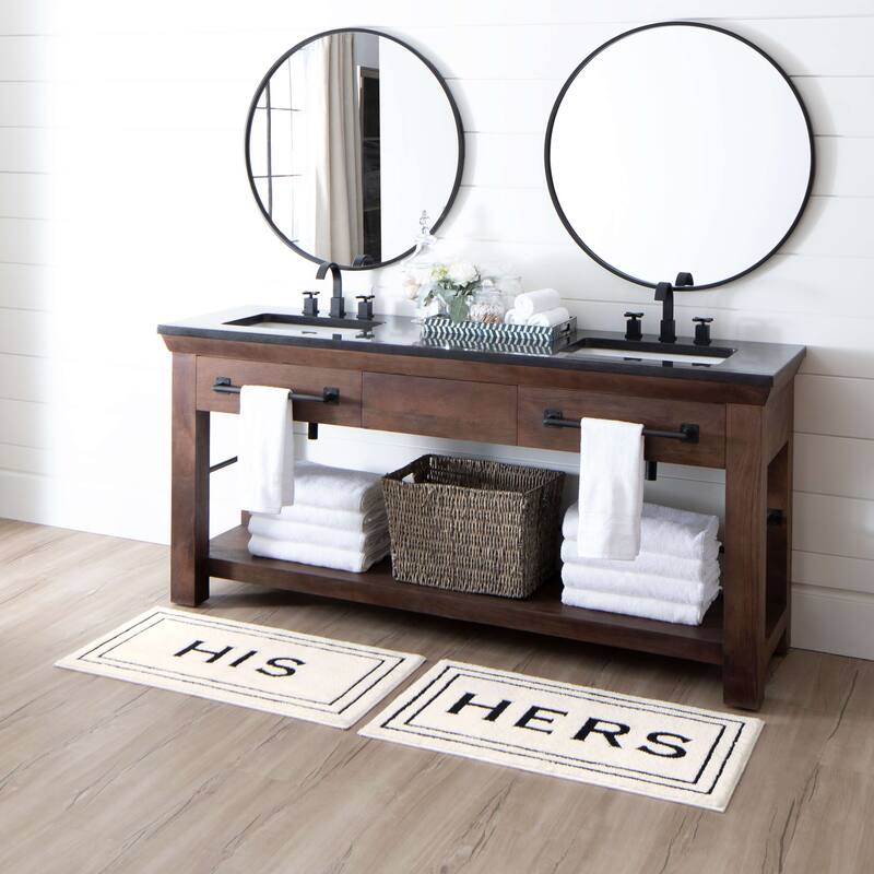 Mohawk Home His / Her Bath Rug