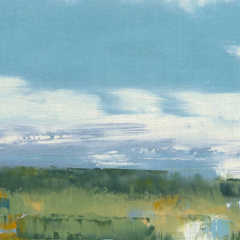 Sideral Day by Ronda Waiksnis Canvas Art Print