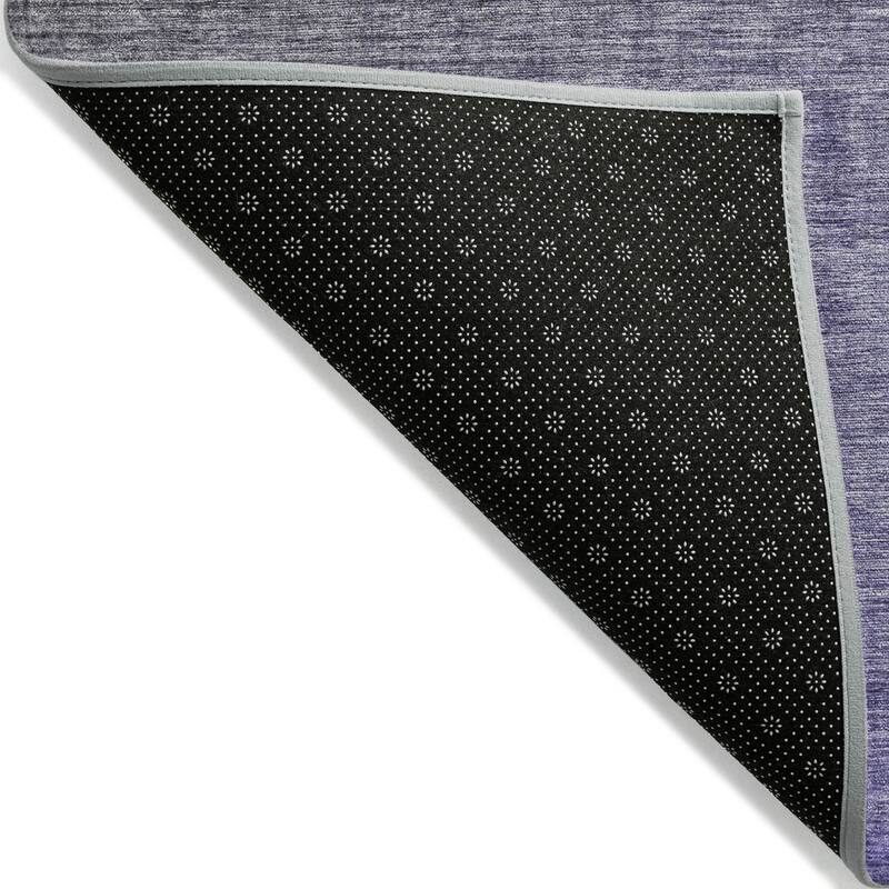 Machine Washable Indoor/ Outdoor Modern Ombre Chantille Rug
