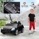 preview thumbnail 22 of 34, Aosom Mercedes SLC 300 Licensed Kids Electric Car with Remote Control, 12V Battery Powered Kids Ride on Car