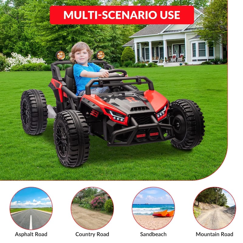 24V Ride on UTV,130w Electric Powered UTV