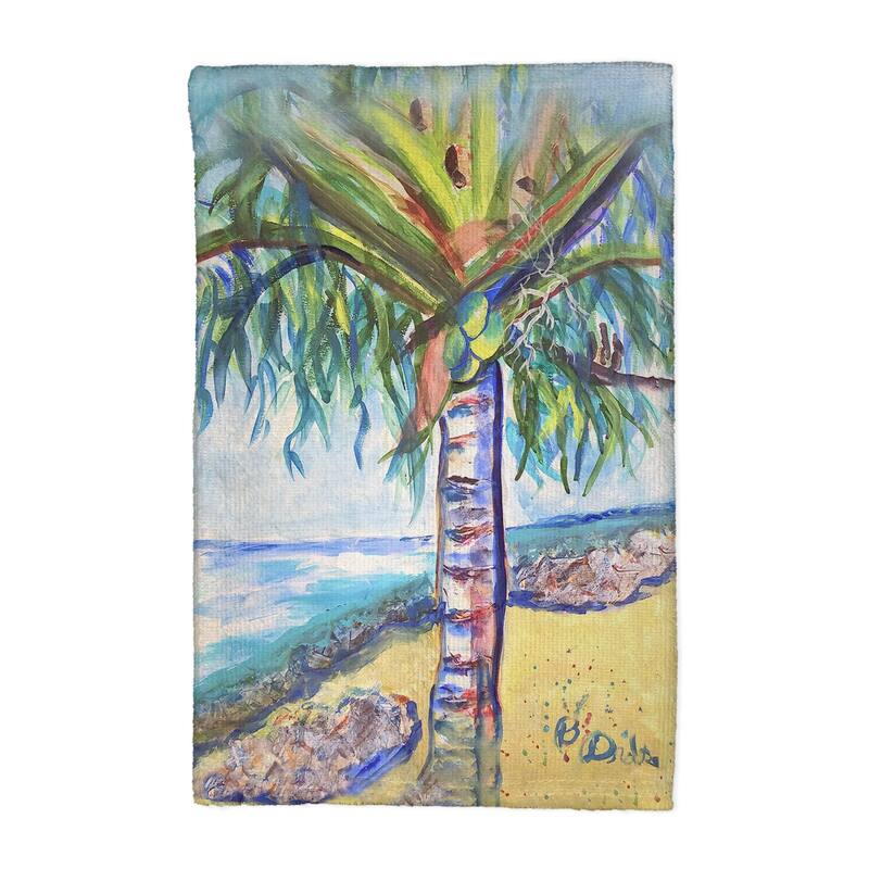 Tall Palm Kitchen Towel - 16x25