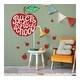 preview thumbnail 3 of 5, Back to School Apple Wall Decals