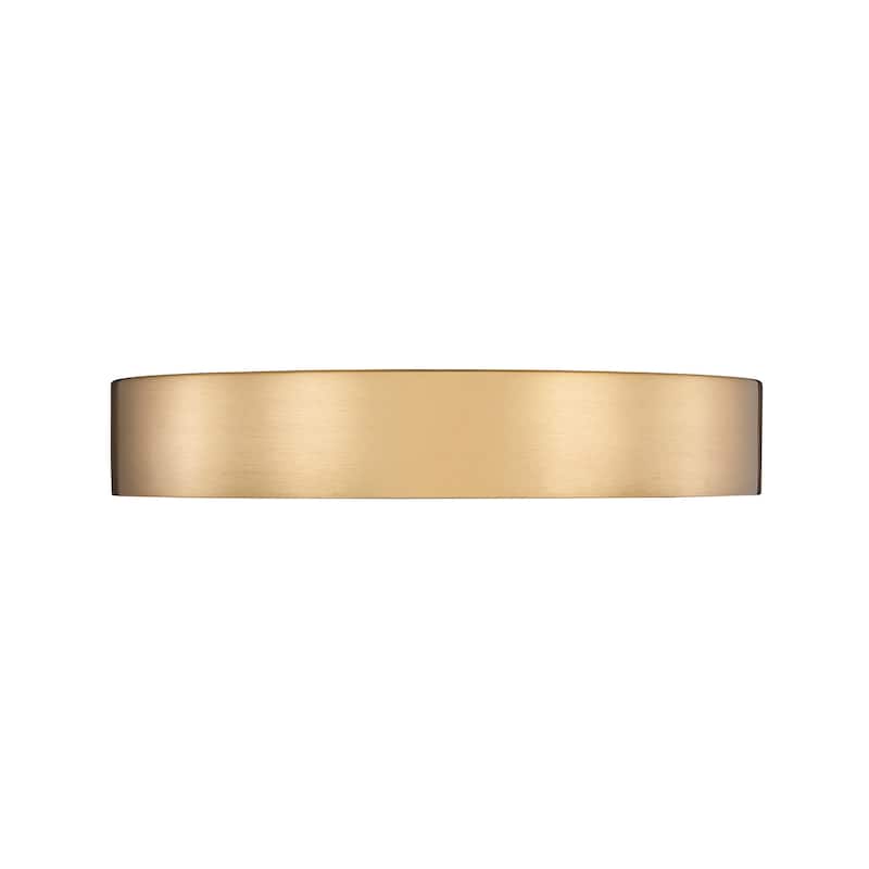 Kawan 1 Light Flush Mount in Modern Gold