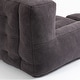 preview thumbnail 27 of 34, Super Soft Lazy Sofa Chair with Memory Foam and Ottoman, Indoor Modern Focus Bean Bag Chair for Kids