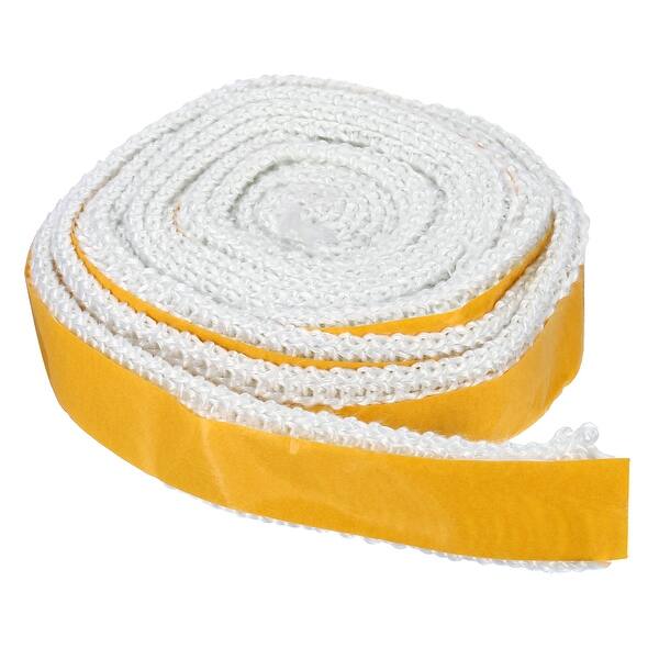 13.12ft x 1.18 Inch Self Adhesive Fiberglass Rope Gasket Seal White Bed Bath & Beyond 36629814