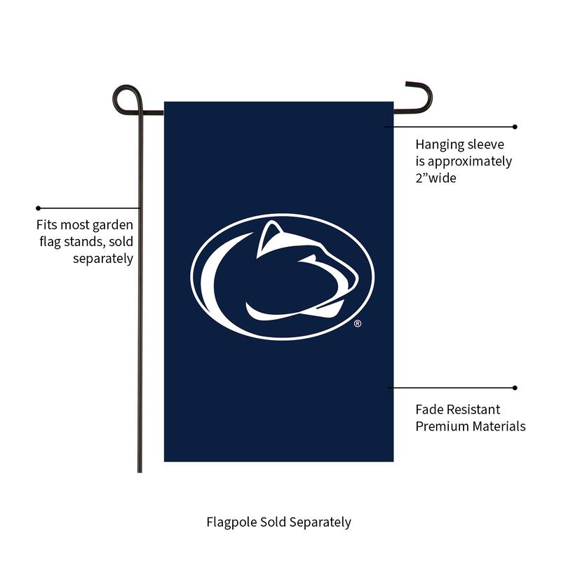 Applique Flag, Garden, Penn State