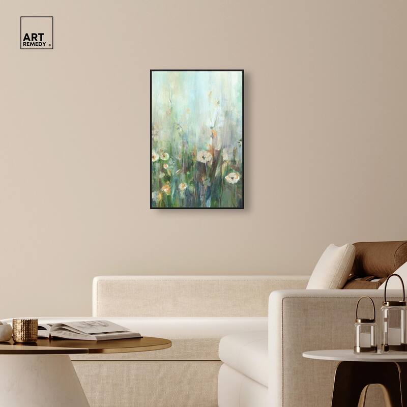 Harmony Green II Canvas by Art Remedy