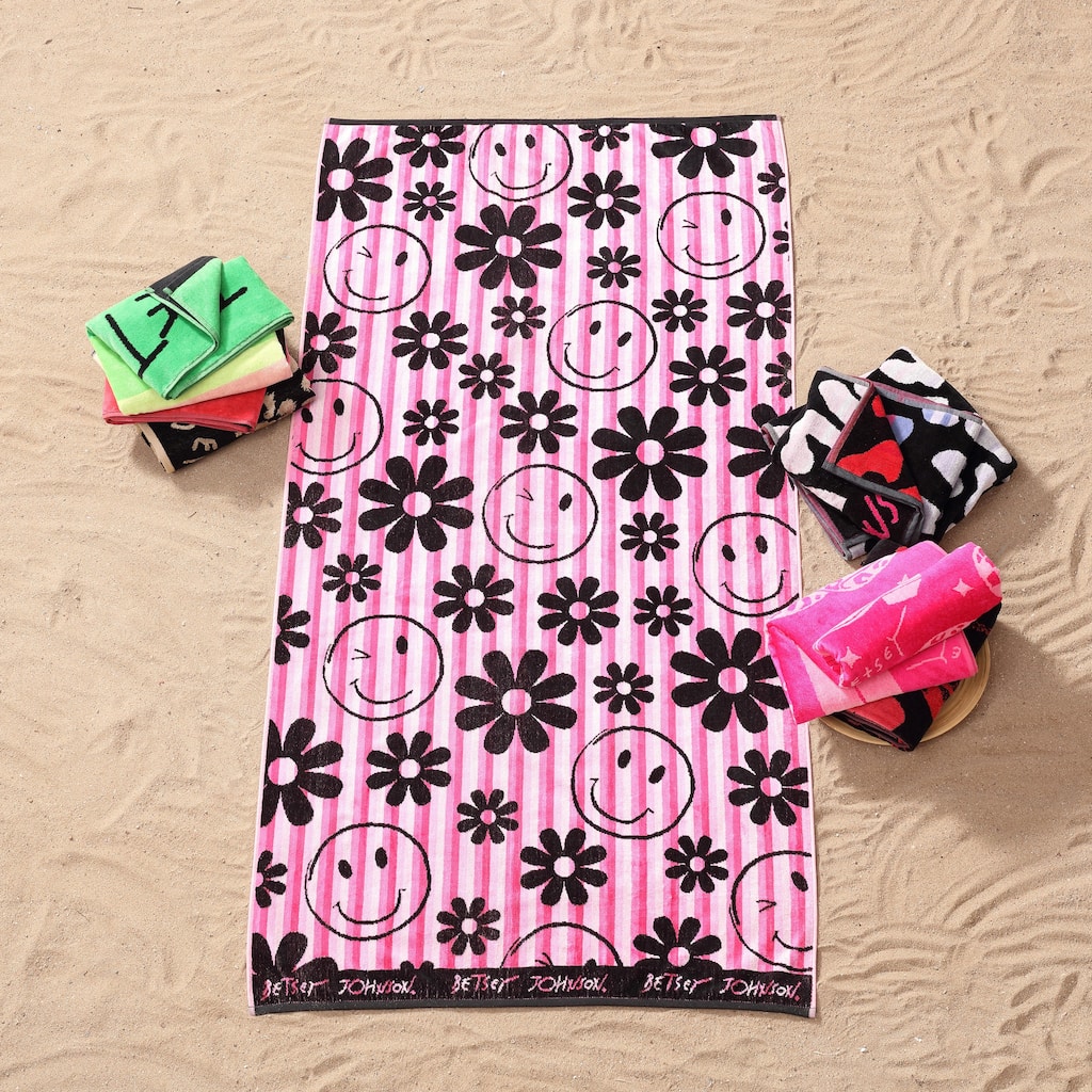 Betsey Johnson Printed Beach Towel - 36 x 72