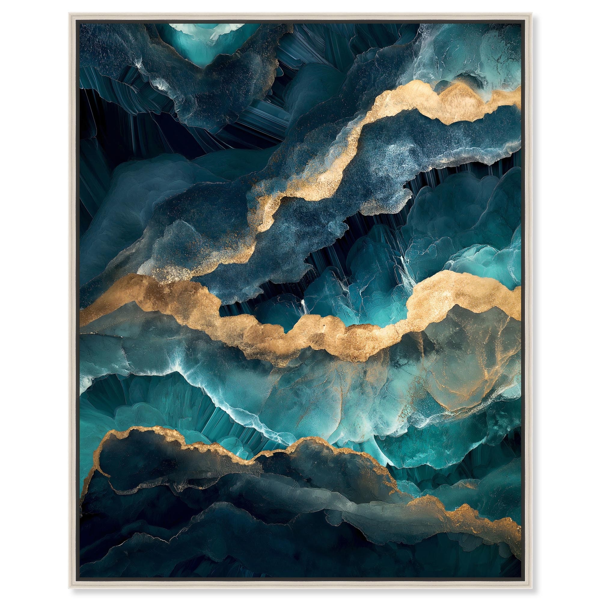 Power Edge I Canvas by Art Remedy