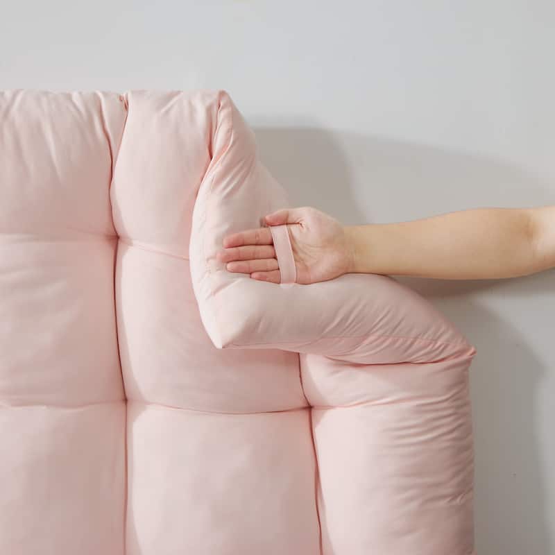 Rainha® Puffy Tufted College Headboard by DormCo