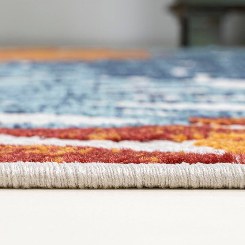 JONATHAN Y Minori Floral Indoor/Outdoor Area Rug