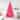 Artificial Tinsel Christmas Tree - 7' - Pink - Unlit