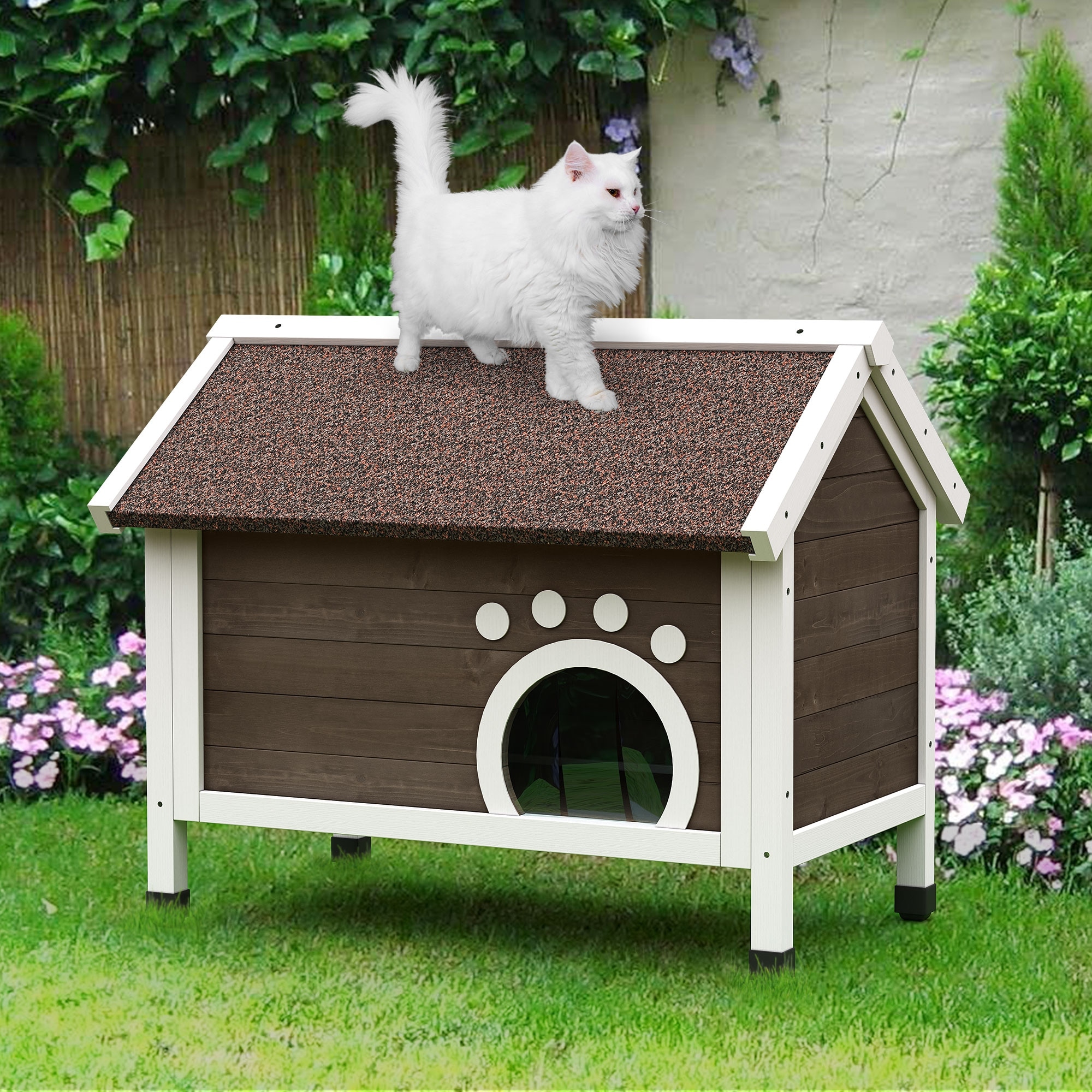 Outdoor cat houses for sale best sale