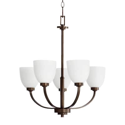Quorum International Reyes 5 Light 26" Wide Chandelier