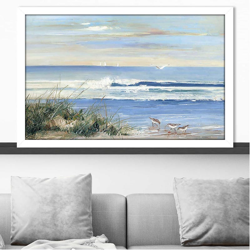 "Beach Combers" Print on Acrylic