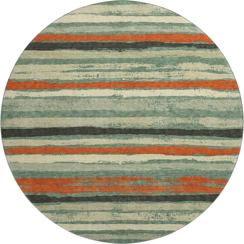 Premium Washable Super Soft Stripe Mayfield Rug