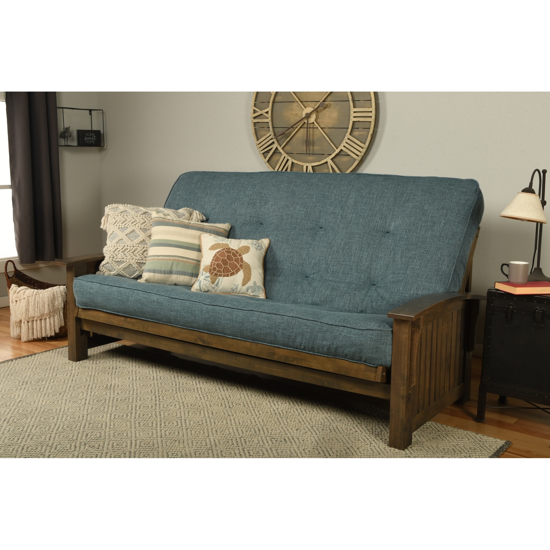 Futon sofa discount bed queen size
