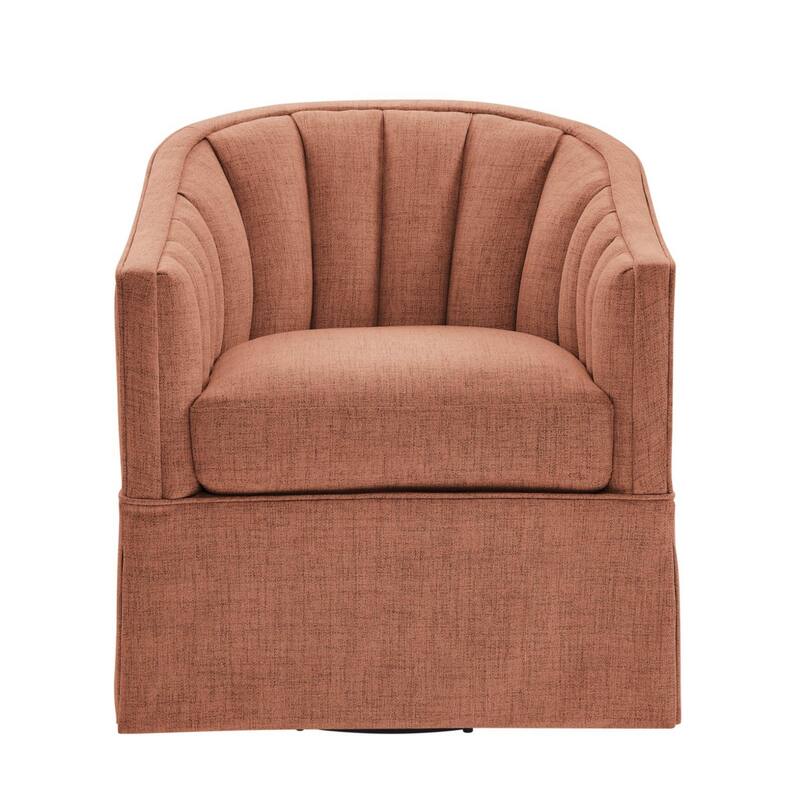 Sunveil Skirted Swivel Accent Chair by Greyson Living