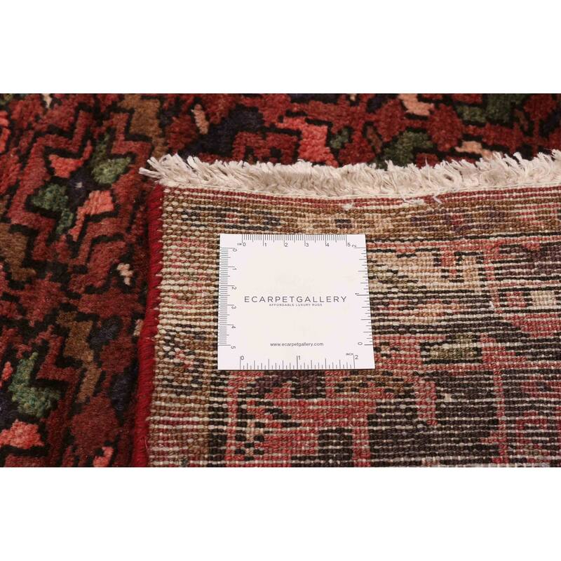 ECARPETGALLERY Hand-knotted Andelz Red Wool Rug - 3' 5" x 5' 5"