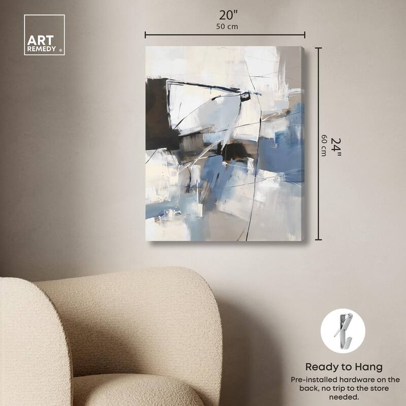 Glimpse of Infinity III Canvas by Art Remedy, Gallery Wrapped