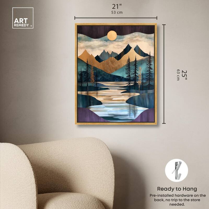 Secrets of the Lake III Canvas by Art Remedy