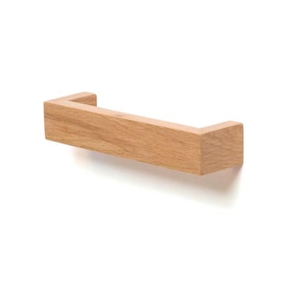 Wireworks Rail Oak Hand Towel Bar