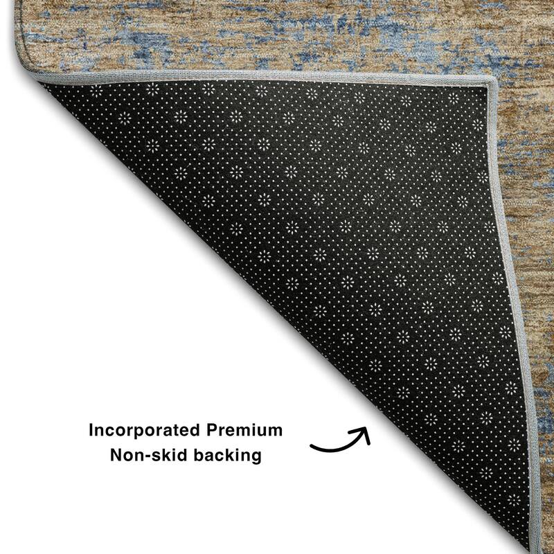 Premium Washable Super Soft Abstract Contemporary Mayfield Rug