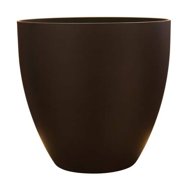 slide 22 of 23, Southern Patio Egg Planter 9" Dia. - Coffee