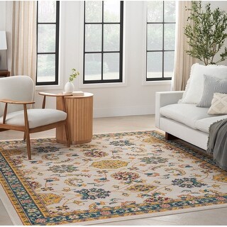 Nourison Sandy Indoor/Outdoor Persian Area Rug - Bed Bath & Beyond ...