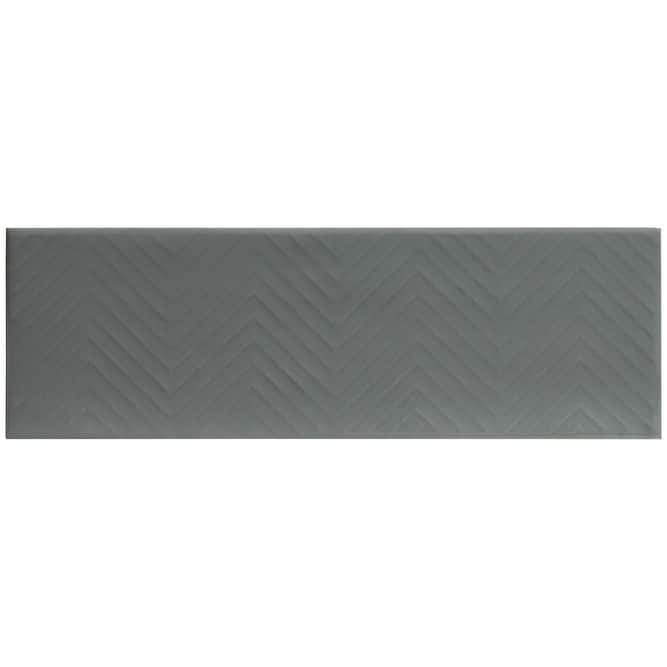 Ackland AKNPTMET4X12G-BN Metrola 12" x 4" Glossy Ceramic Grout or