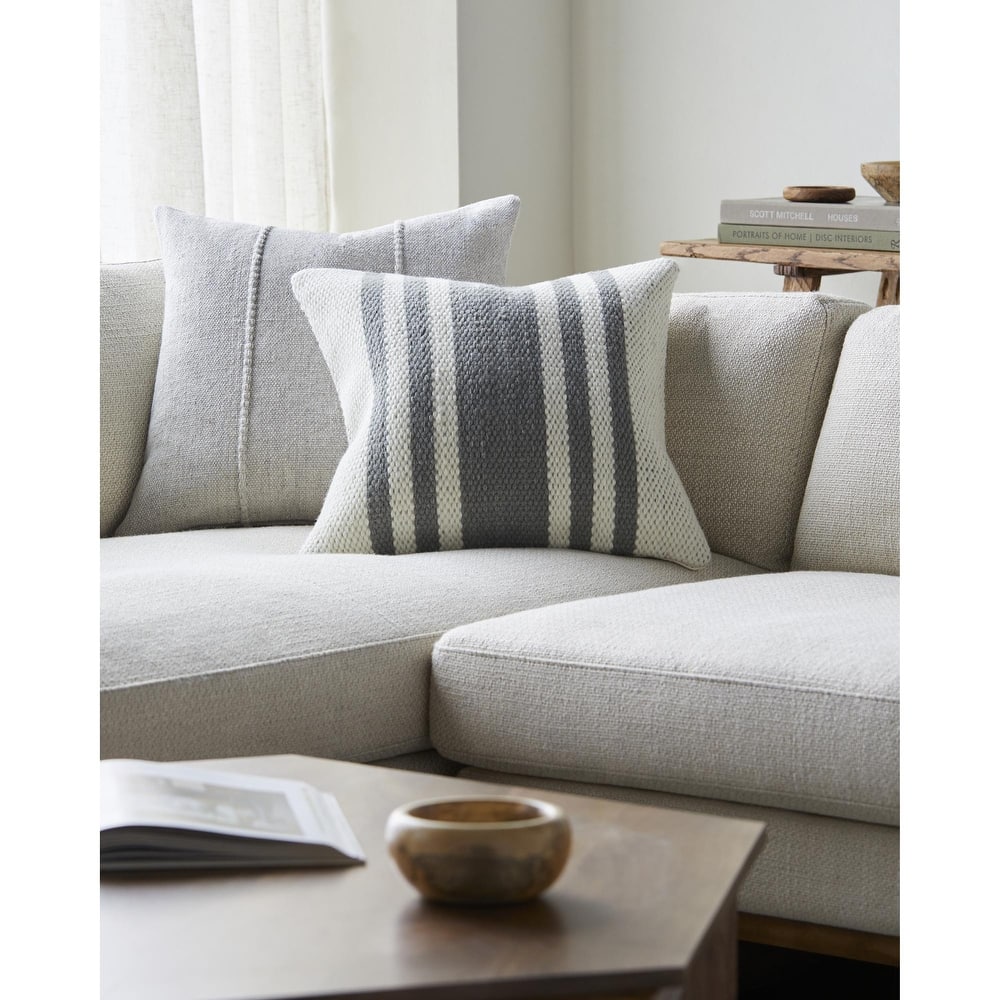 Becki Owens x Livabliss Modern Brett Lumbar Pillow Cover only