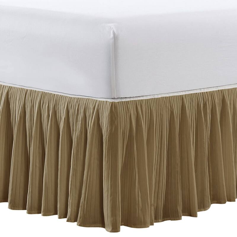 Serenta Pleated Bedskirt 18" Drop