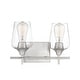 preview thumbnail 9 of 9, Savoy House Octave 2 Light 14" Wide Bathroom Vanity Light