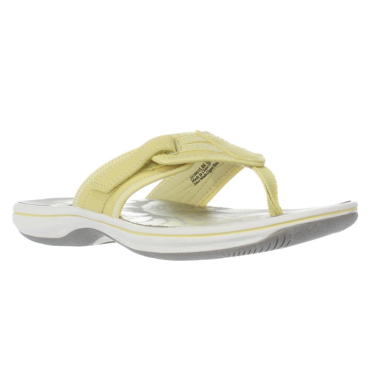 clarks yellow sandals