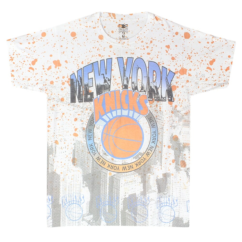 Shop Doe Nba New York Knicks Basketball Team Logo Men S White T Shirt Overstock 17065278