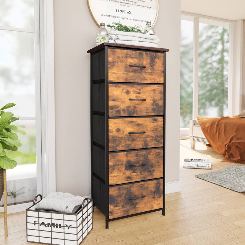 Pellebant 5 Drawers Vertical Storage Tower Organizer