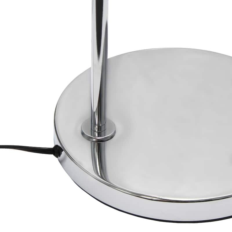 Arched Brushed Nickel Floor Lamp