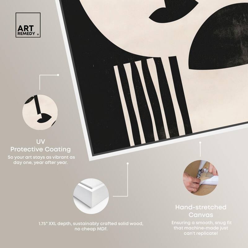 The Mask III Canvas by Art Remedy