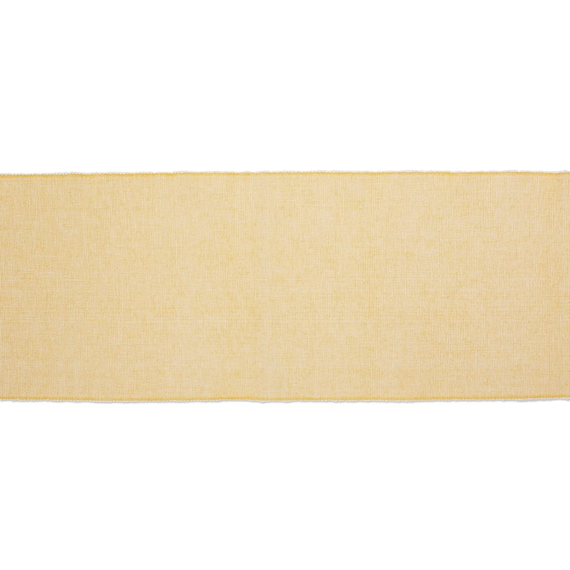 DII Mineral Eco-Friendly Chambray Fine Ribbed Table Runner 13x72 inches