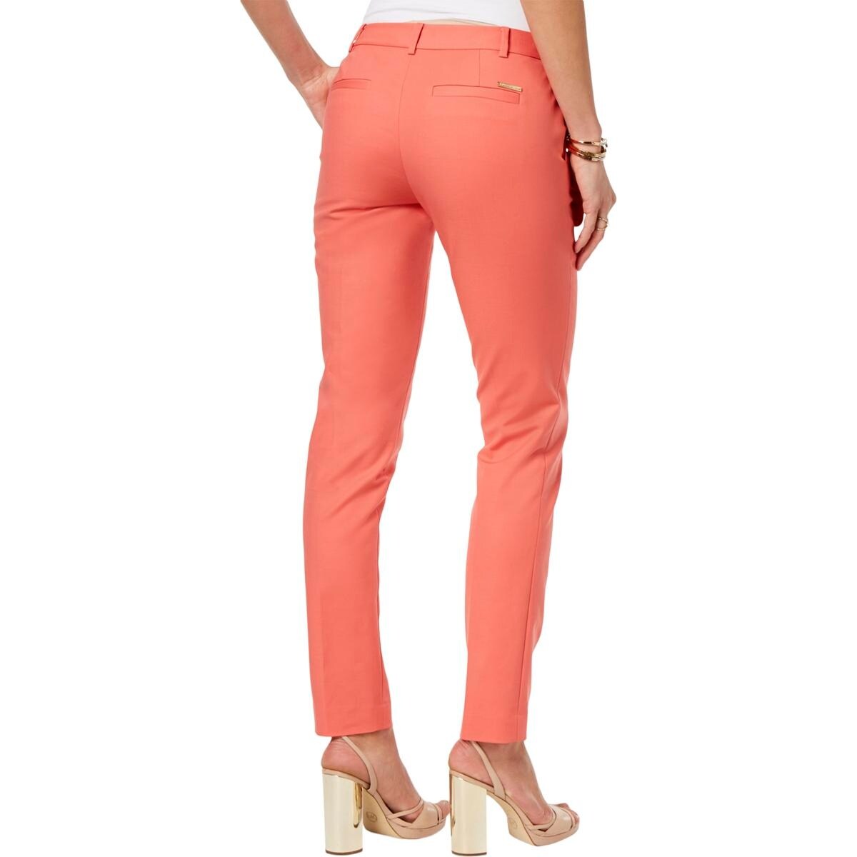 michael kors pants orange
