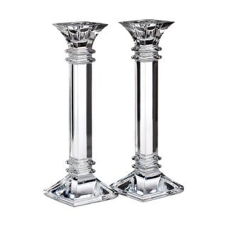 Marquis by Waterford Treviso Candlestick 25cm 10in, Set of 2