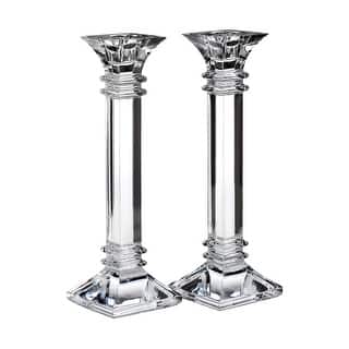 Marquis by Waterford Treviso Candlestick 25cm 10in, Set of 2