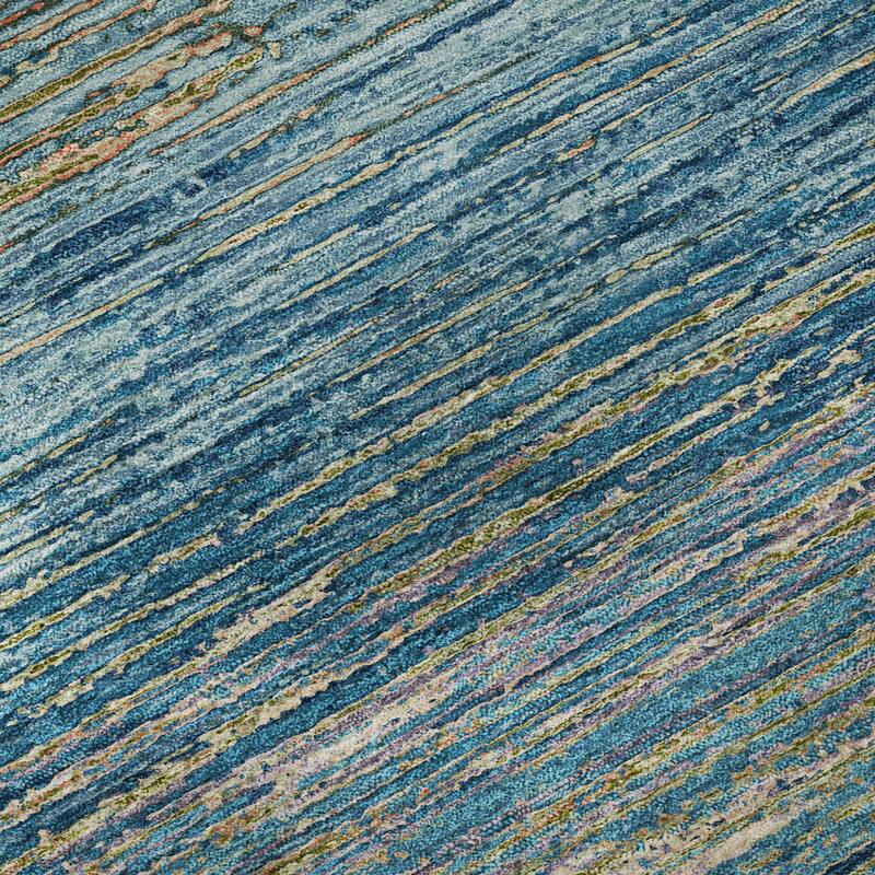 Premium Washable Super Soft Ombre Stripes Mayfield Rug