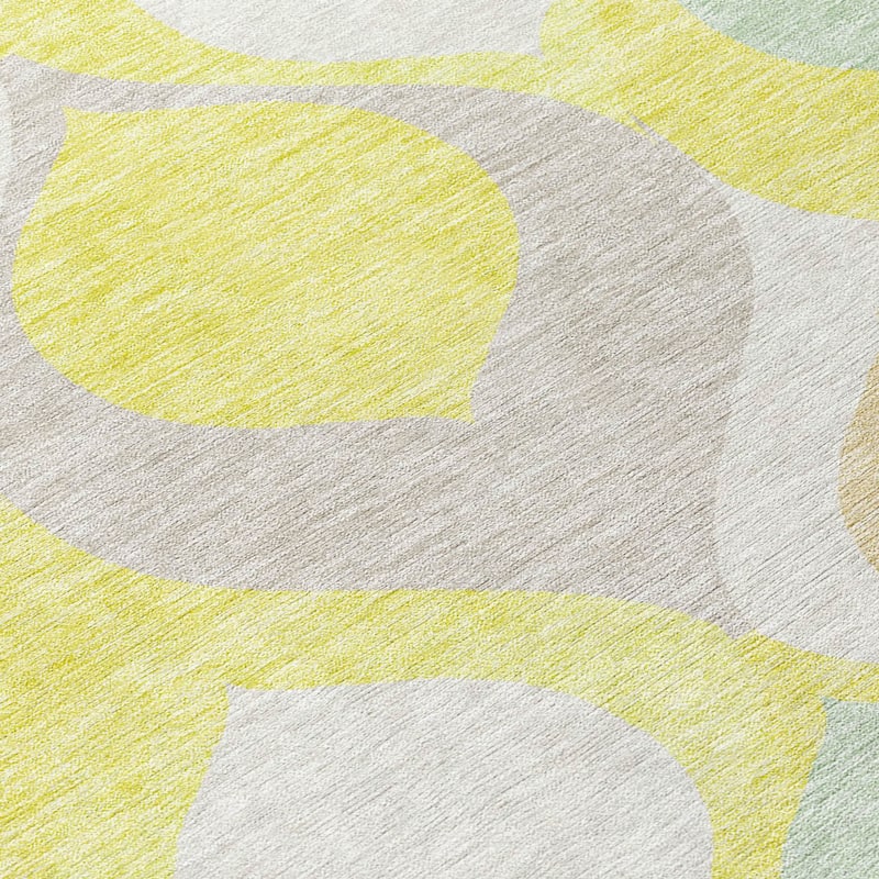 HomeRoots Ogee Transitional Rectangle Outdoor Rug