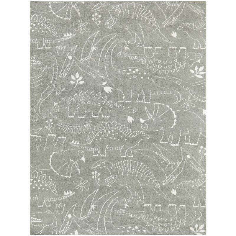 Mod-Tod Parker Dinosaur Kids Area Rug