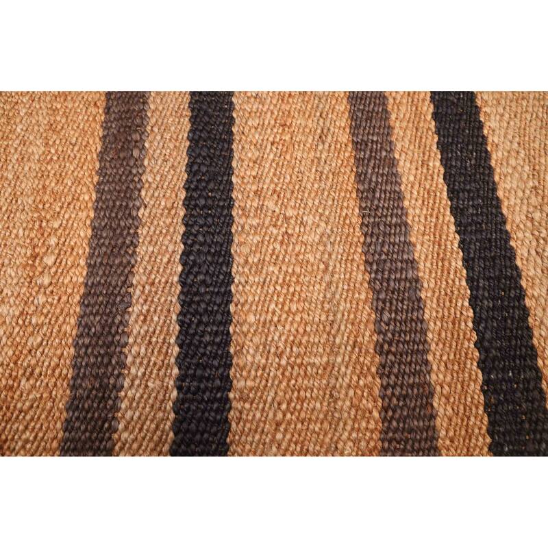 ECARPETGALLERY Flat-Weave Palas Denizli Tan Jute Rug - 5'5 x 7'9