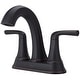preview thumbnail 14 of 12, Pfister LG48-MCA0 McAllen 1.2 GPM Centerset Bathroom Faucet with Tuscan Bronze