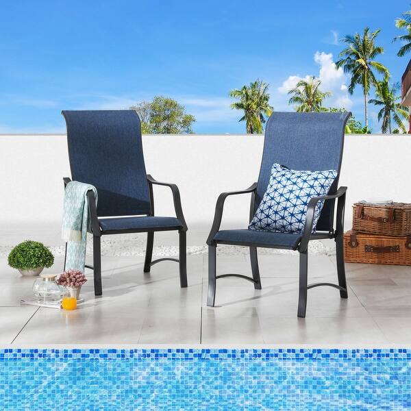 PATIO FESTIVAL Outdoor Dining Chair (Set of 2) On Sale Bed Bath